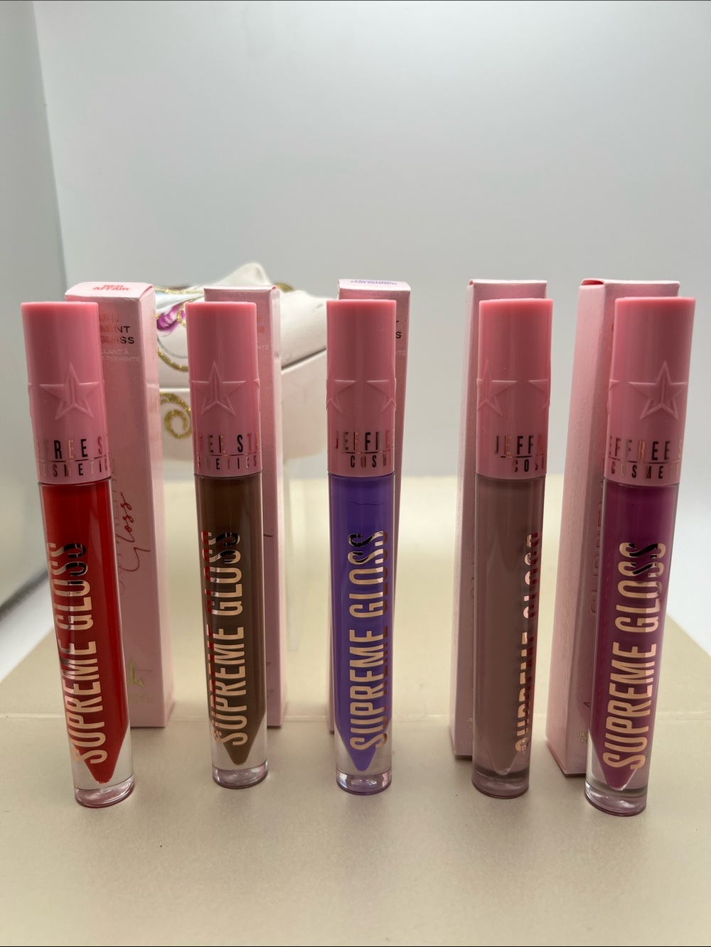 Supreme Gloss Lip Gloss- 8 Different Shades. Price for One, NWOT In Box